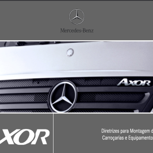 دانلود دفترچه زیان پرتغالی تعمیرات و راهنمای نصب تجهیزات کامیون مرسدس بنز آکسور (Mercedes Axor Service Manual PDF)